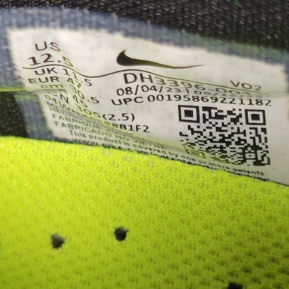 Nike Superrep Cycle 2 Mens Next Nature Black White Volt DH3396-001 Multiple Size - Picture 11 of 13